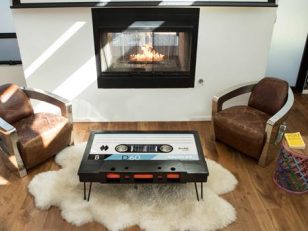 TAYBLES The Original Cassette Tape Coffee Table